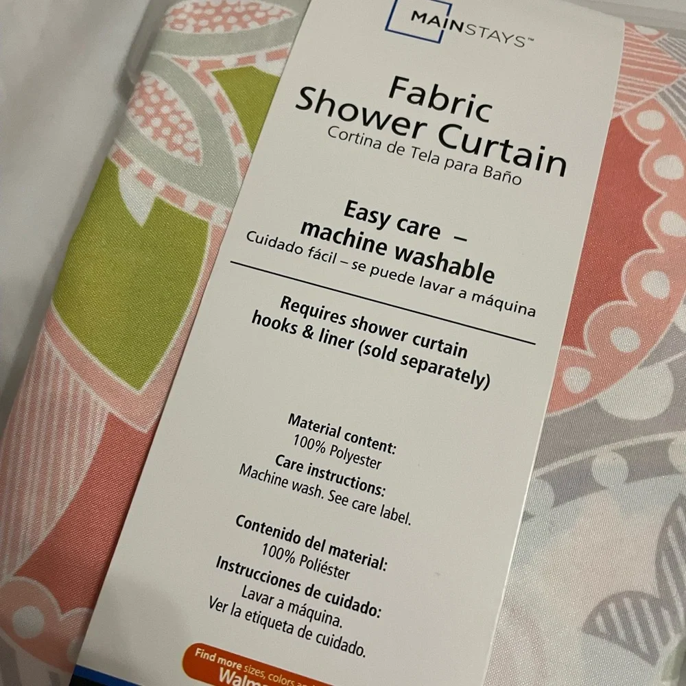 Groovy Medallion Shower curtain